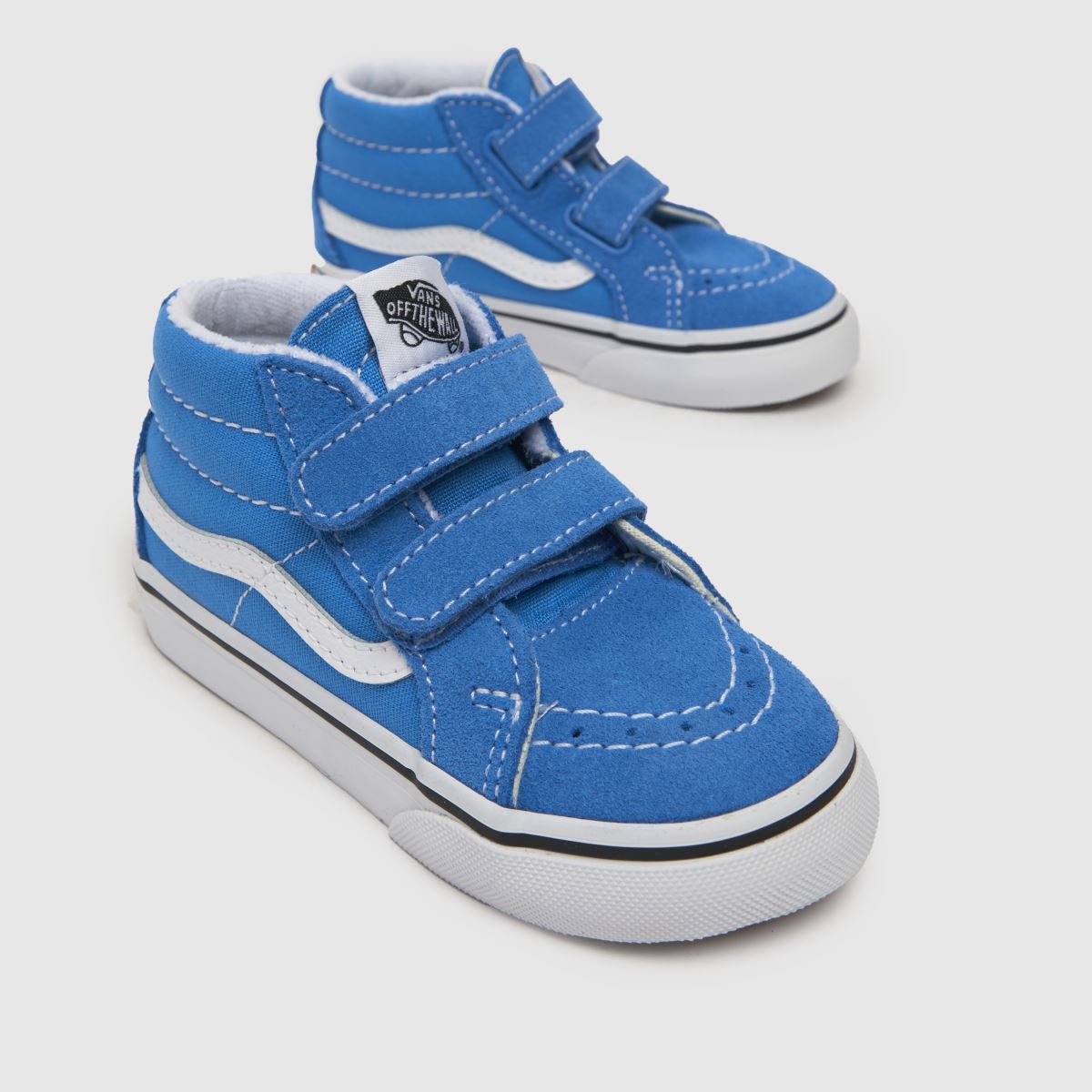Vans blå sk8-mid reissue v pojkar småbarnsskor