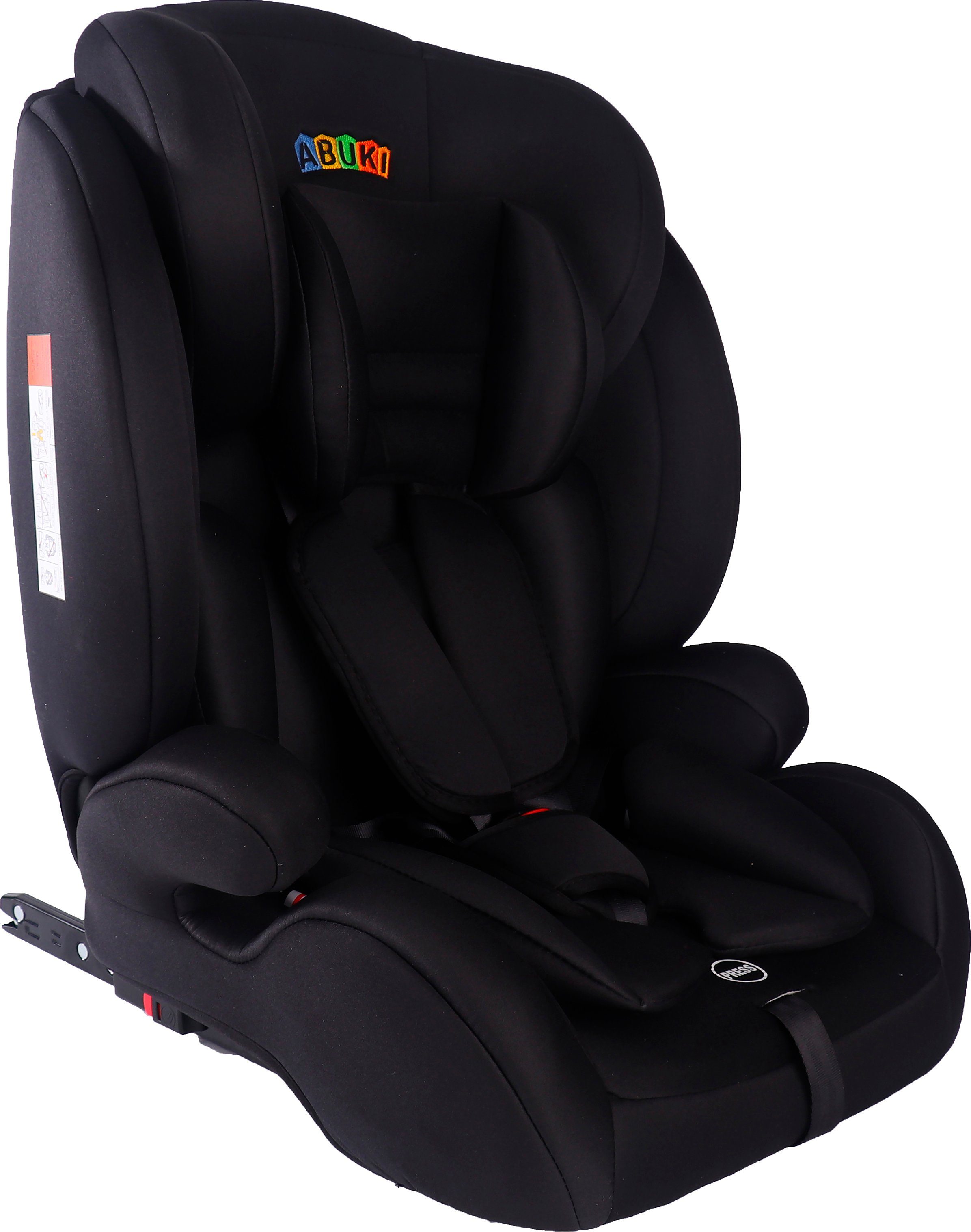 ABUKI Autokindersitz Kemi, ab: 9 Monate, bis: 12 Jahre, ab: 9 kg, bis: 36 kg, mit Befestigungssystem für Isofix-Halterung