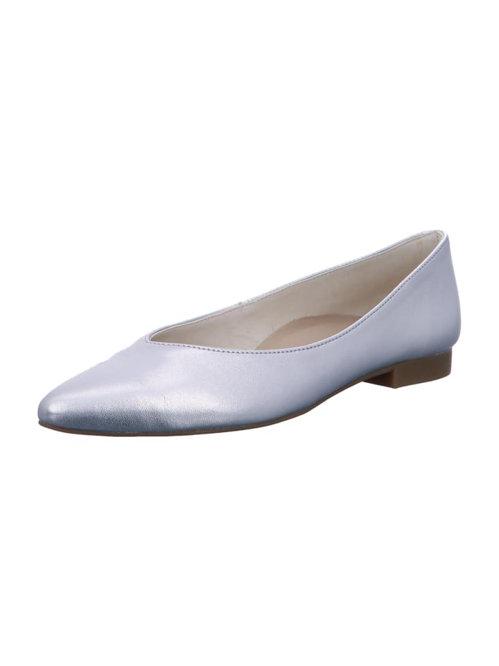 Paul Green Flache Pumps in Silber günstig kaufen
