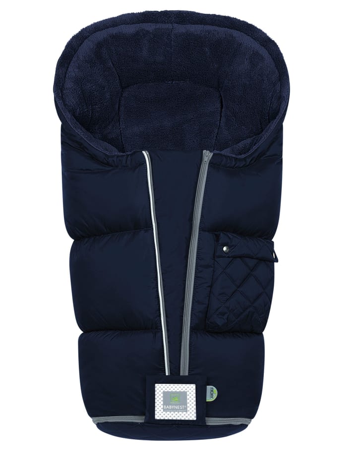 Kinderhaus Blaubär Odenwälder Fußsack Gino-cs TOP in Marine günstig kaufen onesize