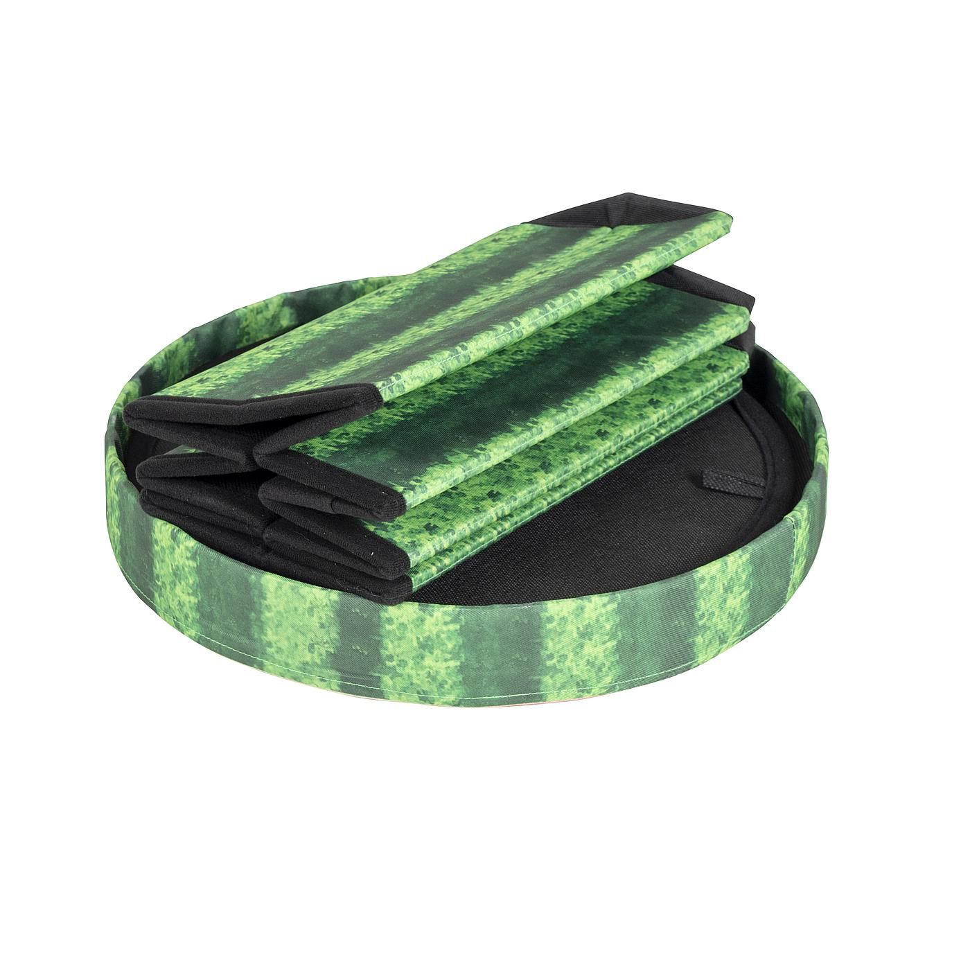 Bo-Camp Ottomane Wassermelone Sitzhocker
