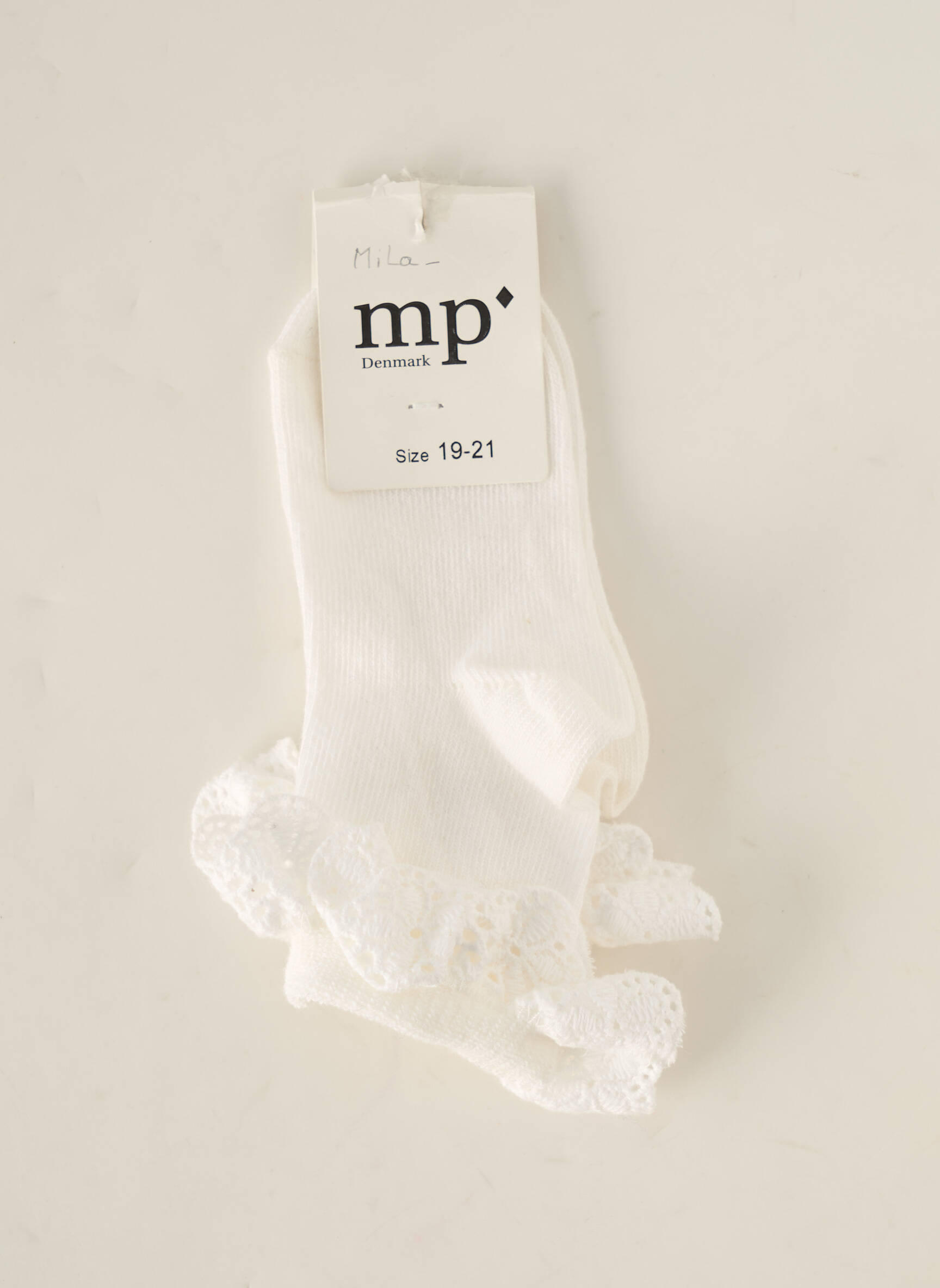 Mp Denmark Chaussette Fille couleur blanc