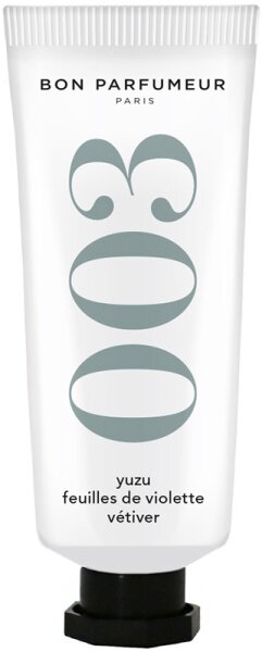 BON PARFUMEUR Body Line Hand Cream 003  Yuzu, Violet Leaves, Vetiver Handcreme