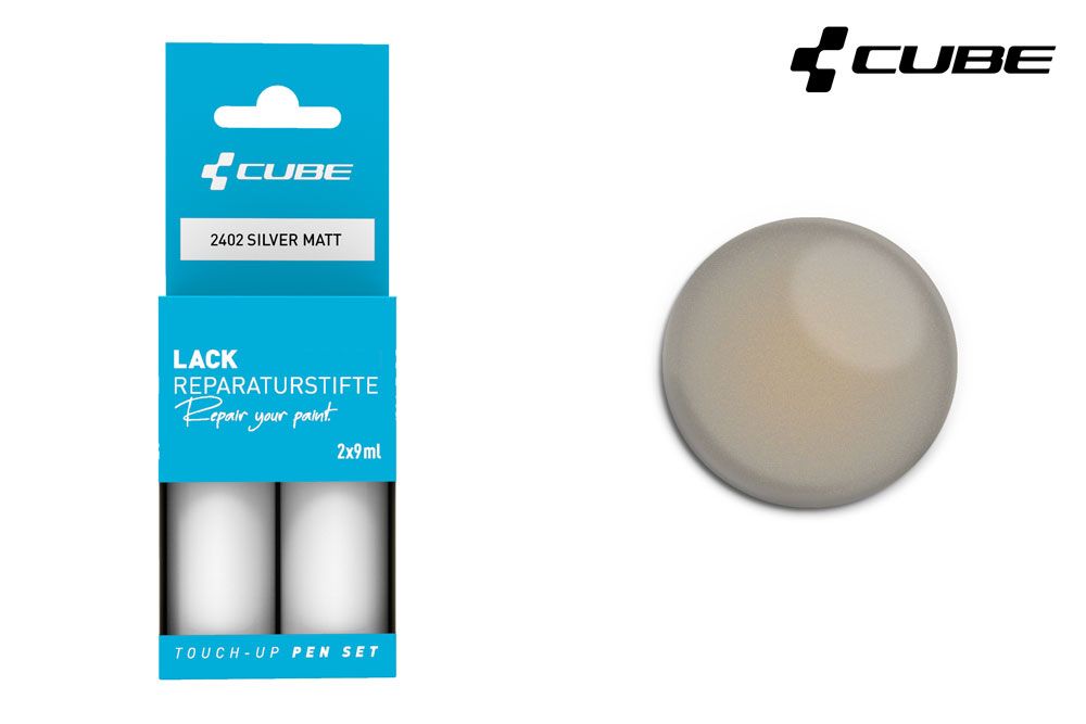 Cube Lackreparaturstift Set SILVER matt kaufen | Bike-Discount