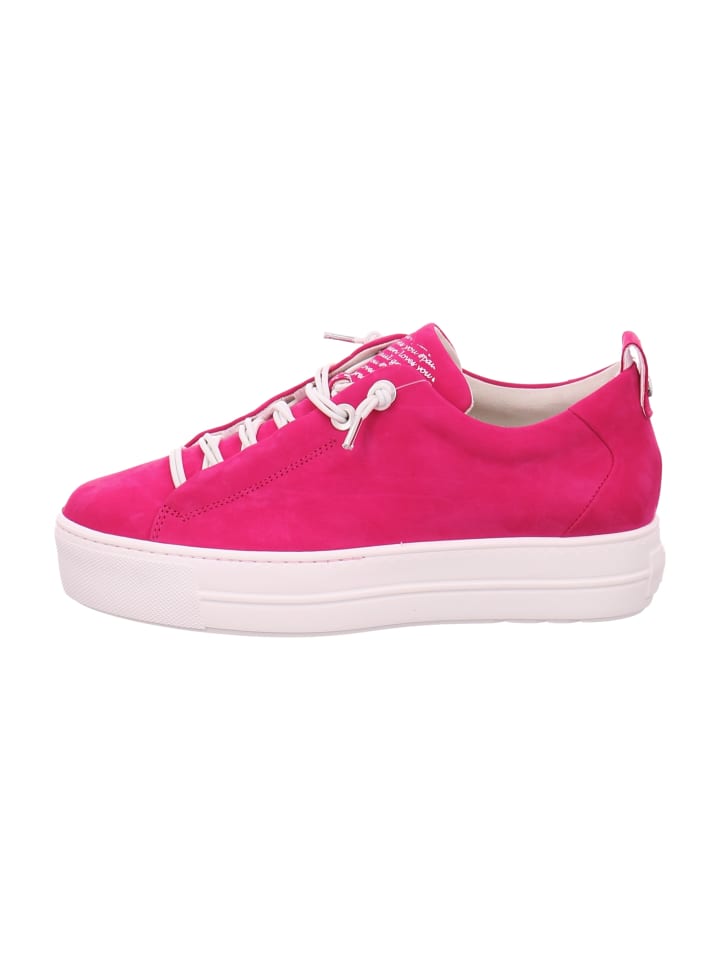 Paul Green Plateau Schnürschuhe in Pink günstig kaufen
