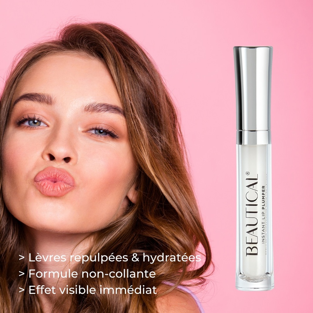 beautical Repulpeur Instantané pour les Lèvres Sérum hydratant et repulpant
