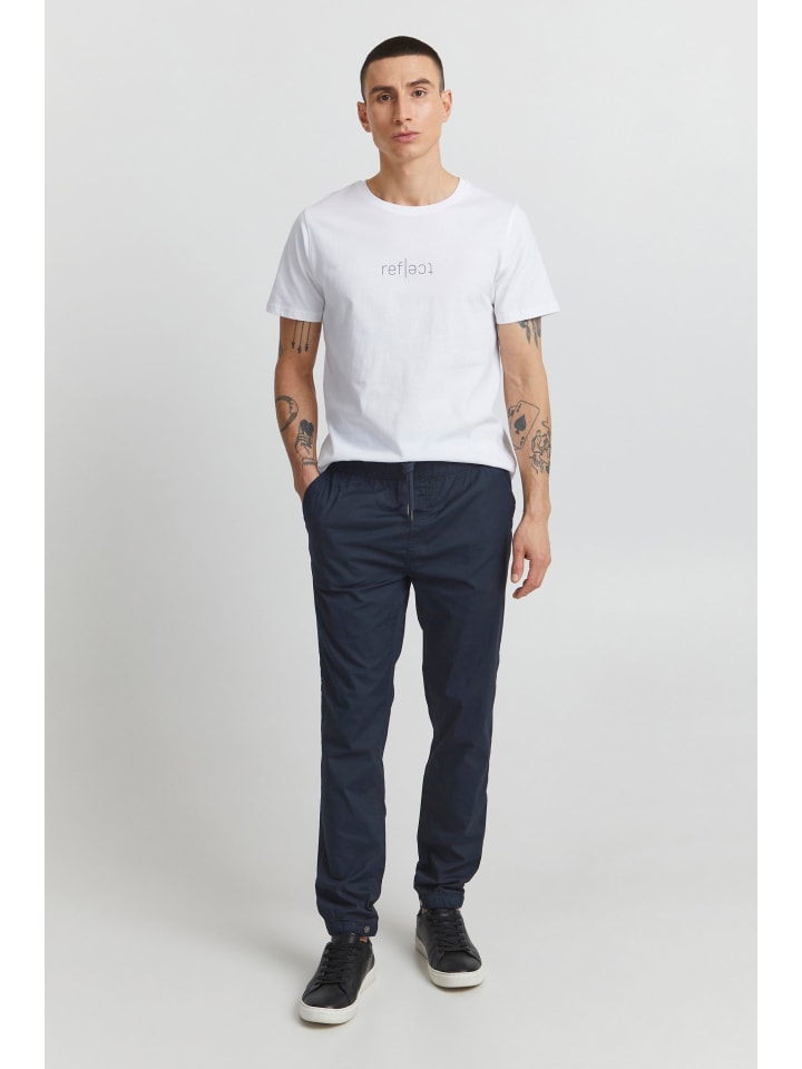 !SOLID Stoffhose SDBod PA - 21107260  Chino Stoffhose mit Gummizug in Blau günstig kaufen