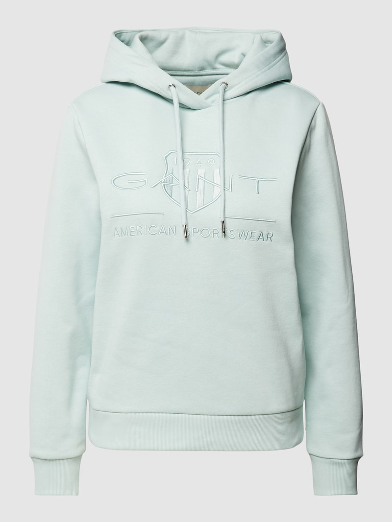 Hoodie mit Kapuze in mint