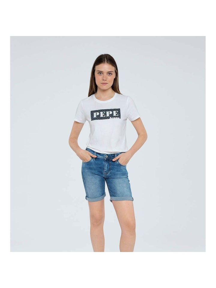 Pepe Jeans Shorts in Denim günstig kaufen