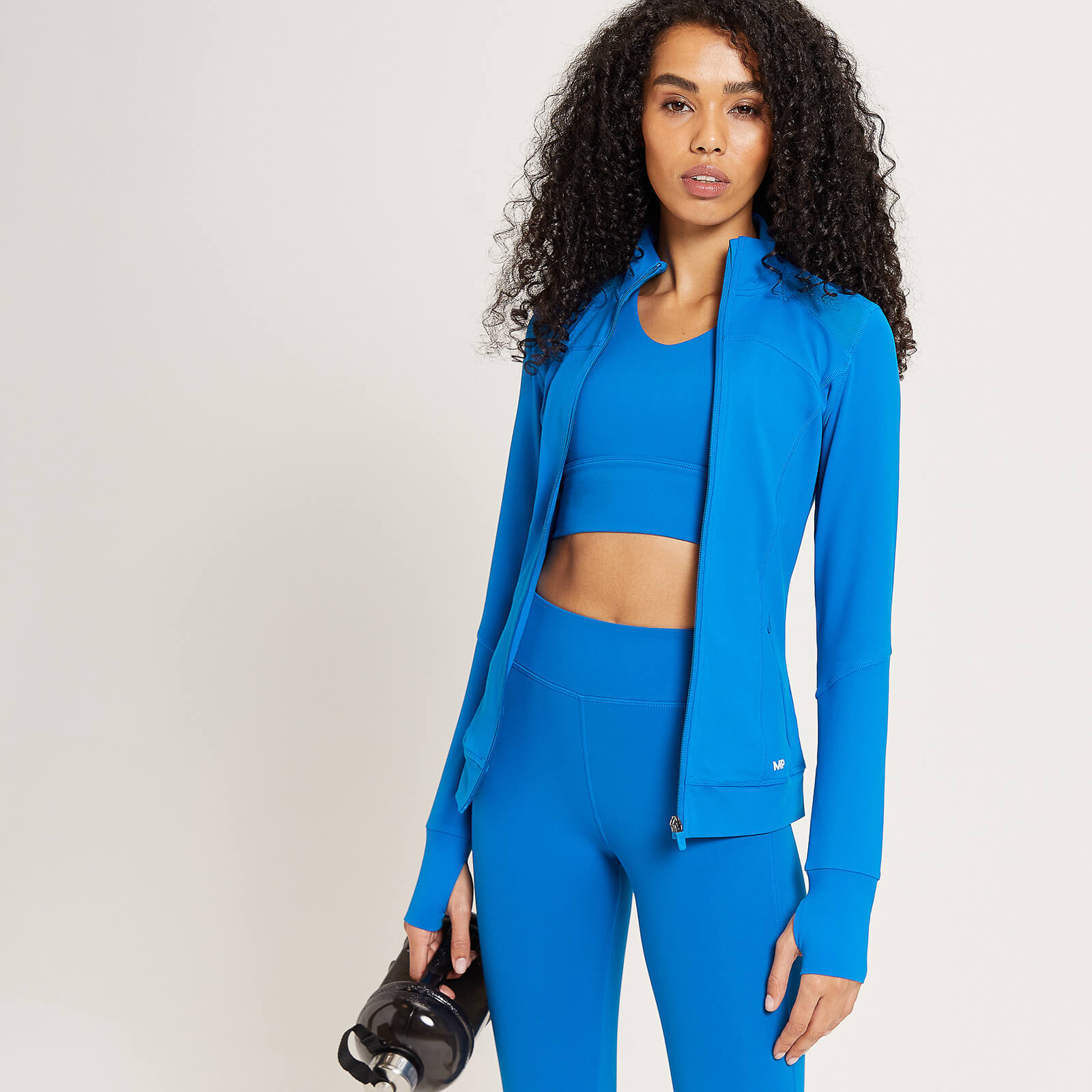 Veste en maille filet MP Power pour femmes – Bleu véritable