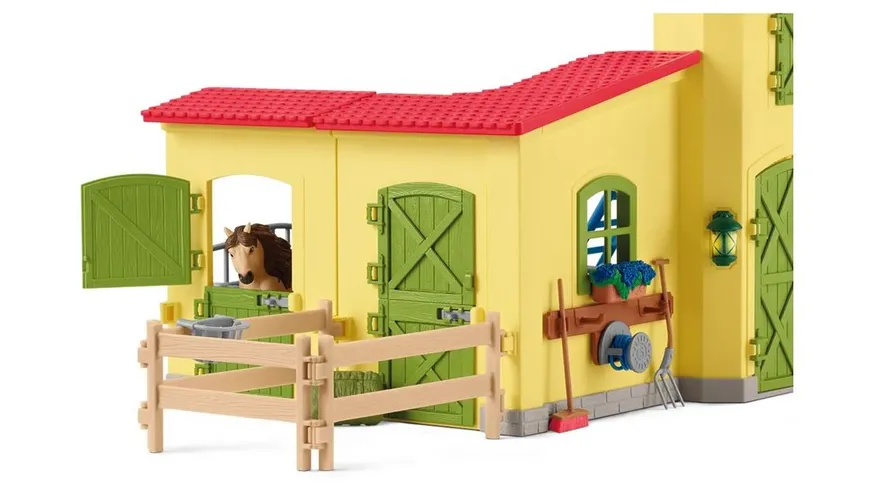Schleich 42609 - Ponybox mit Islandpferd Hengst
