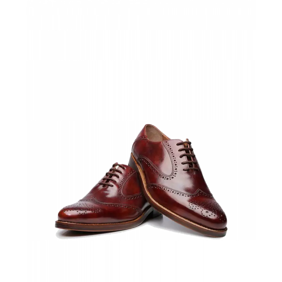 Heinrich Dinkelacker - Businessschuhe Derby MILANO FULL-BROGUE TC Toscana calf - braun