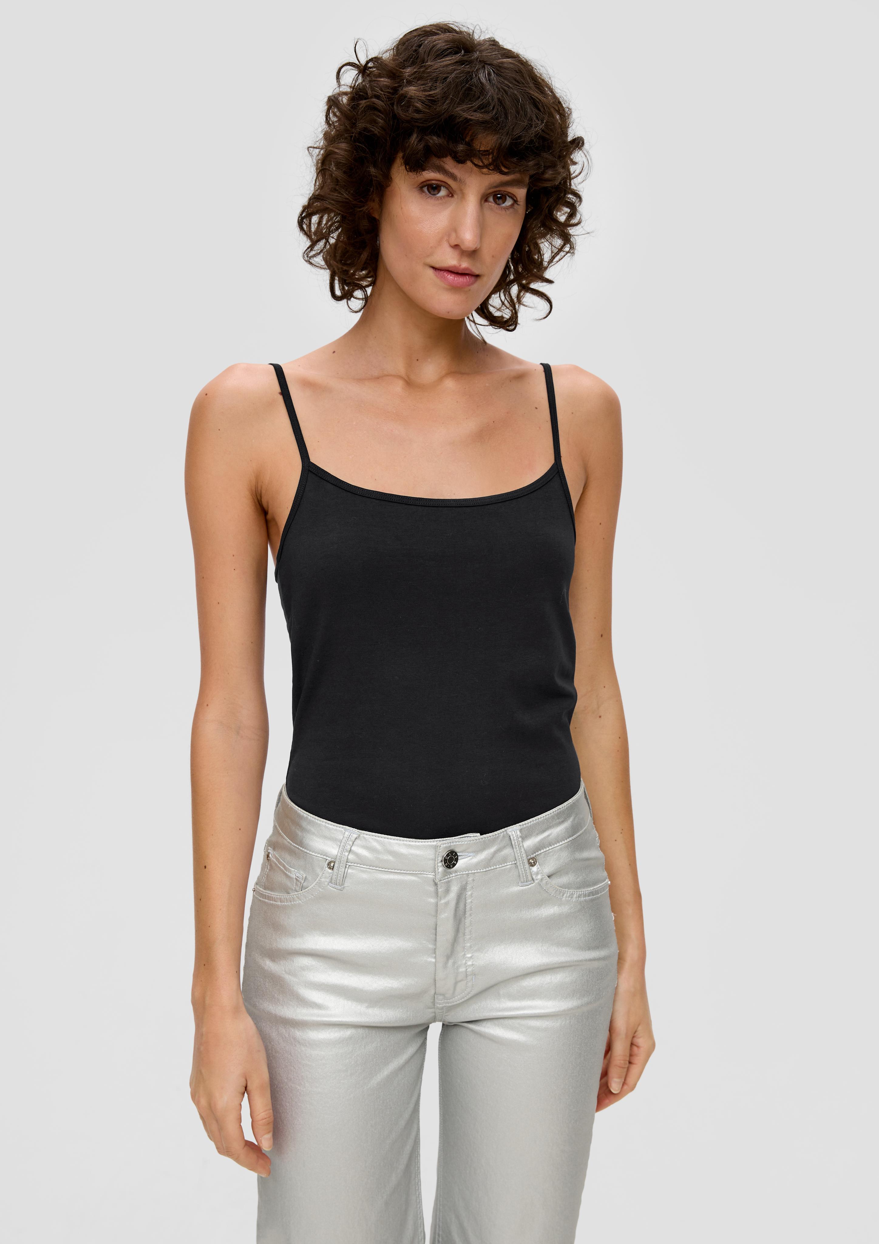 Top aus Baumwollstretch  2146725-9999