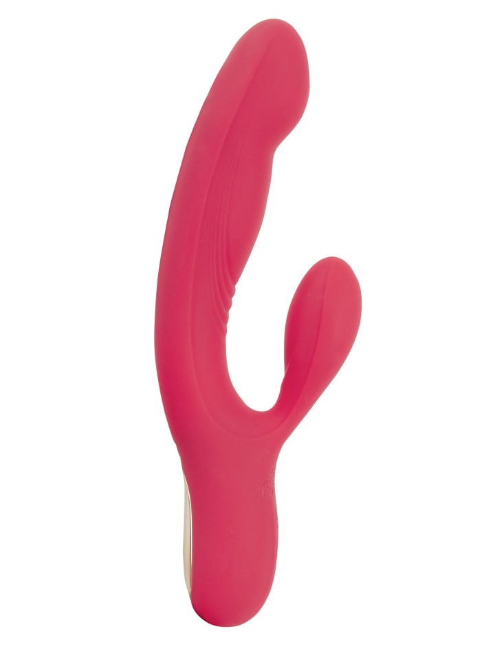 Sweet Smile Rabbitvibrator Thumping Rabbit Vibrator in rot günstig kaufen 21,2 cm