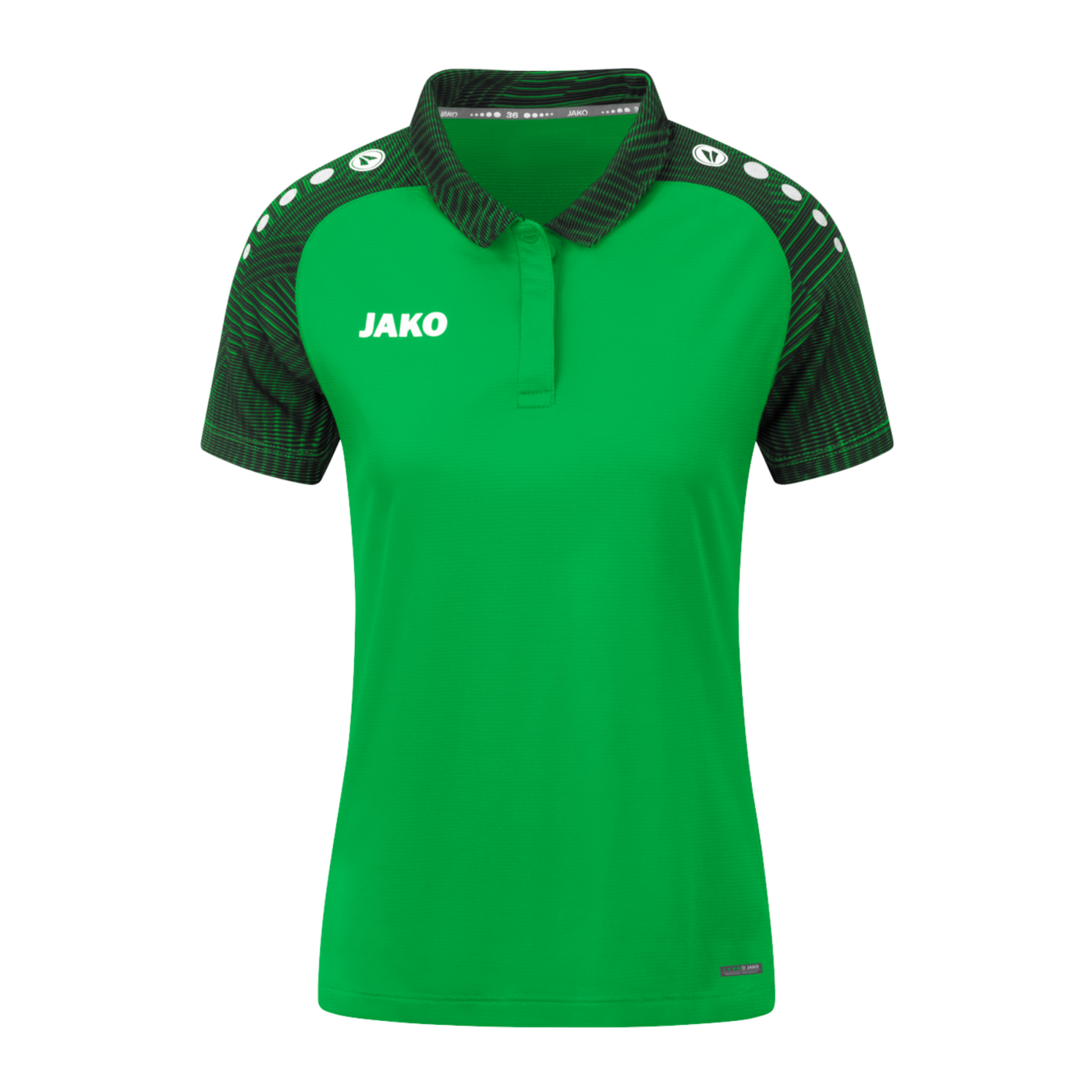 JAKO Performance Poloshirt Damen Grün Schwarz F221