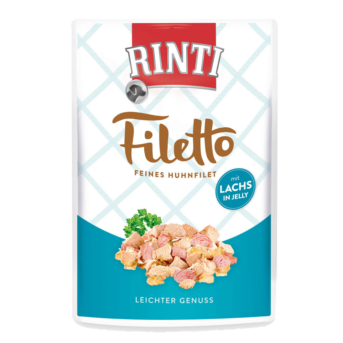 Rinti Filetto Huhn & Lachs in Jelly günstig kaufen bei ZooRoyal