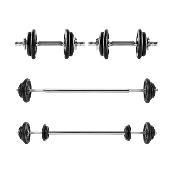 Kurz- und Langhantel-Set