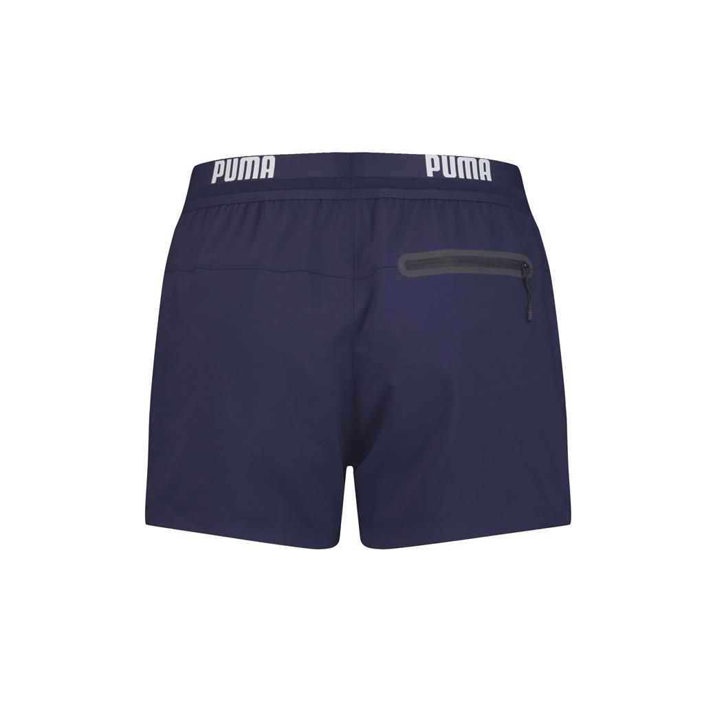 PUMA Logo Short Navy Badehose
