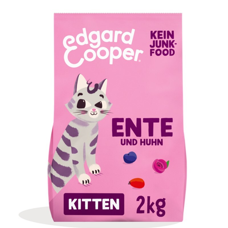 Edgard & Cooper Trockenfutter Edgard & Cooper Kitten Huhn und Ente 2 kg