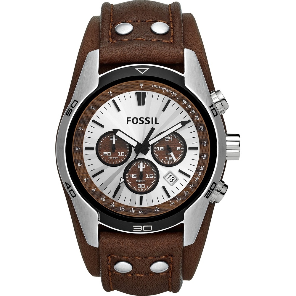 Fossil Chronographe Acier inoxydable Montre