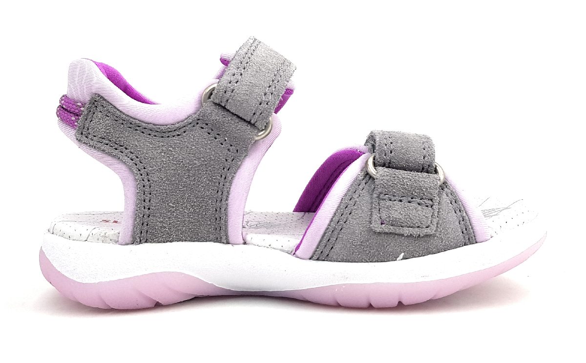 Superfit Sunny 1-006127-2500 Grau 2500 Hellgrau/Lila