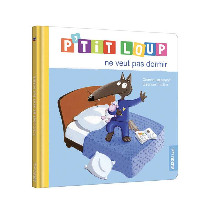 Livre P'tit loup ne veut pas dormir - Auzou
