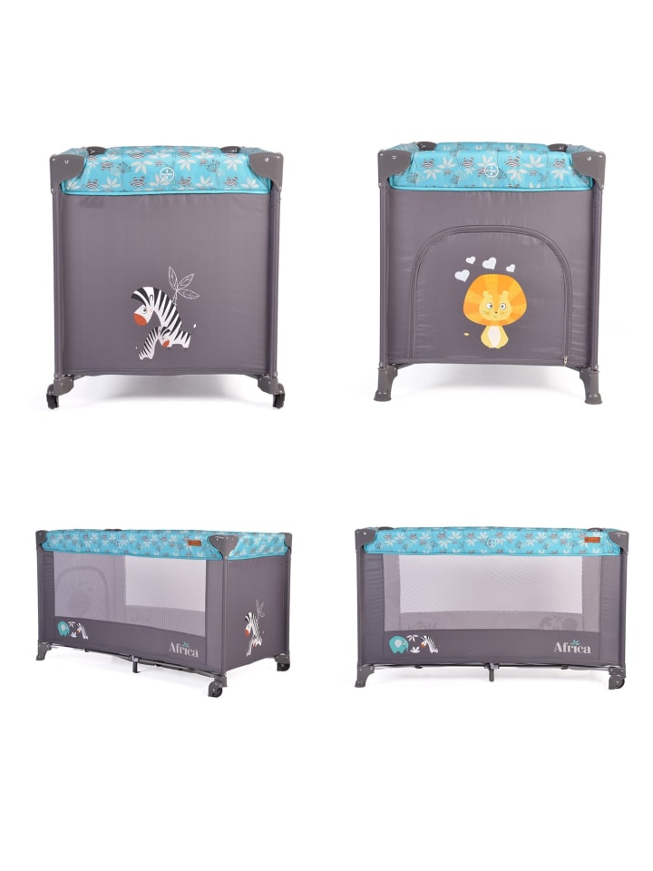 Cangaroo Reisebett Africa in grün günstig kaufen 60x120 cm