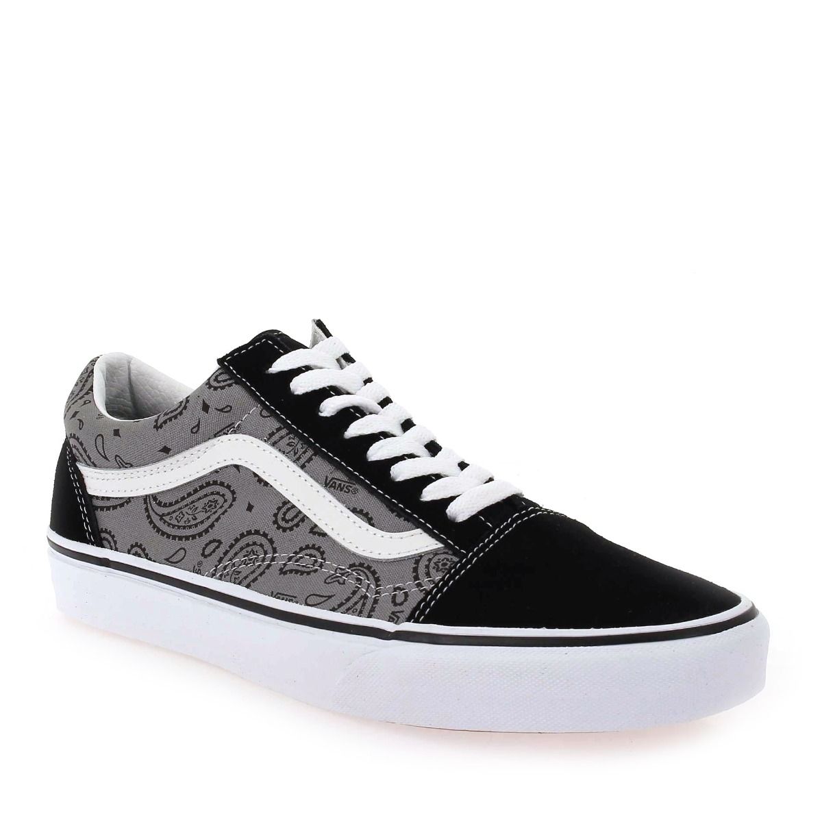 Vans  OLD SKOOL PAISLEY - Noir gris