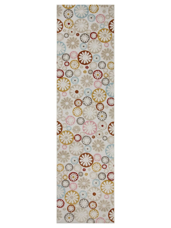 Wecon Home Läufer Flowerdrops in bunt günstig kaufen