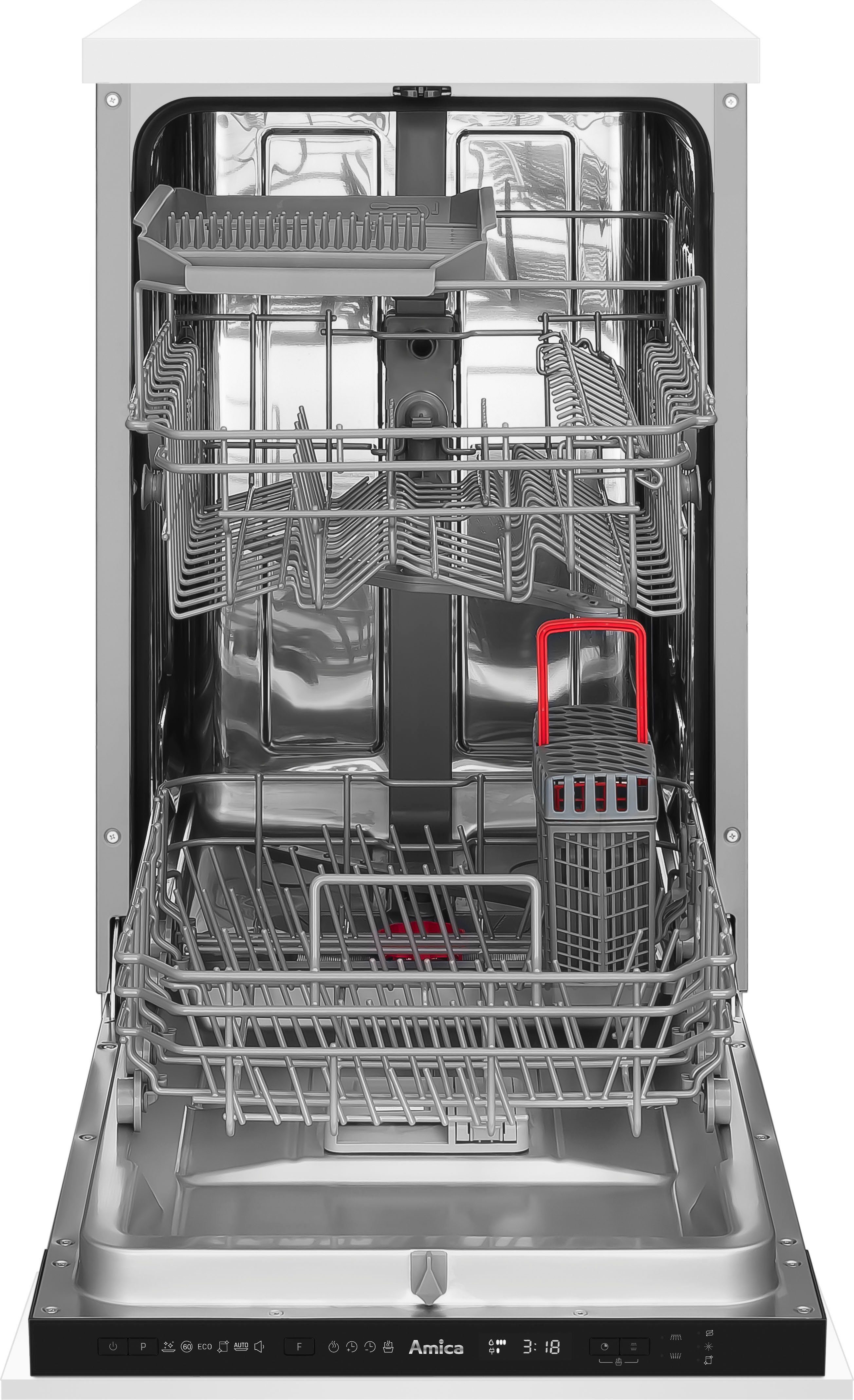 Amica vollintegrierbarer Geschirrspüler, EGSPV 586 901, 10 Maßgedecke