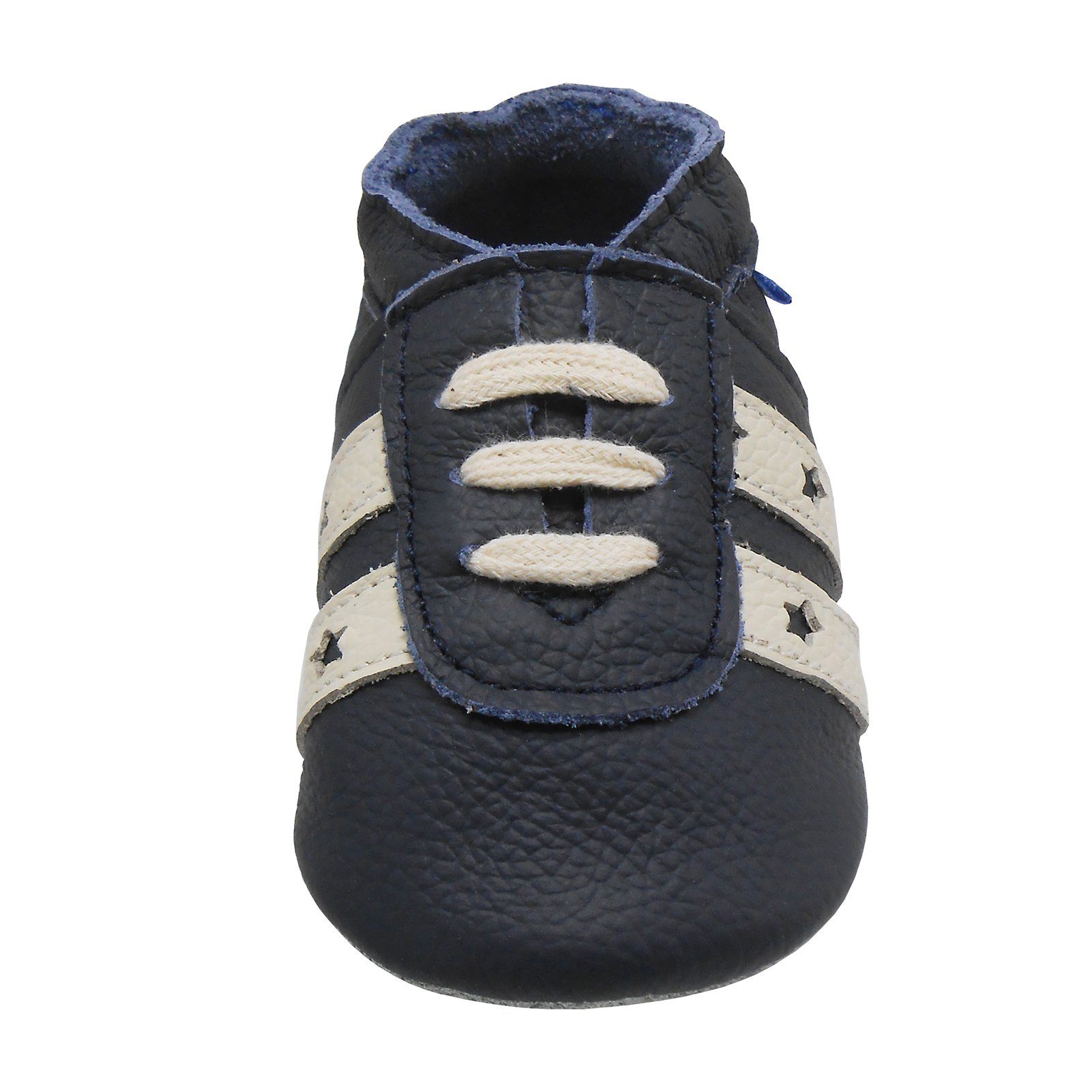 Yalion Weiche Leder Krabbelschuhe Baby Lauflernschuhe Lederpuschen Lauflernschuh