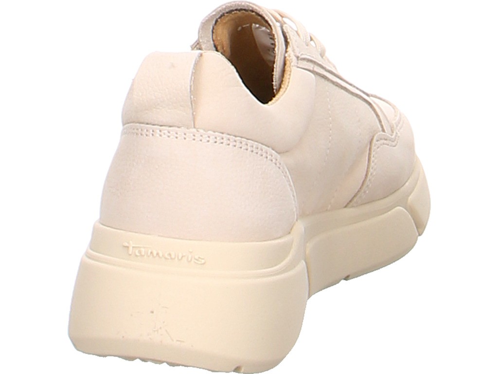 TAMARIS Komfort Schnürer beige Da.-Schnürer