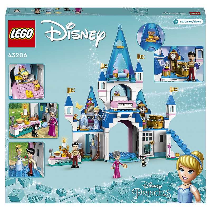 43206 Le château de Cendrillon et du prince charmant LEGO DS Princess