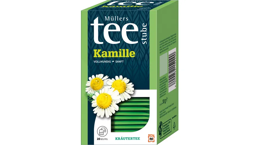 Müllers Teestube Kräutertee Beutel Kamille 30 g