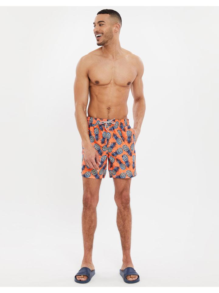 Threadbare Badehose Allerton in Orange günstig kaufen M