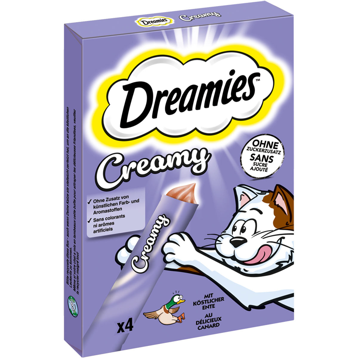 DREAMIES Creamy mit Ente Multipack günstig kaufen