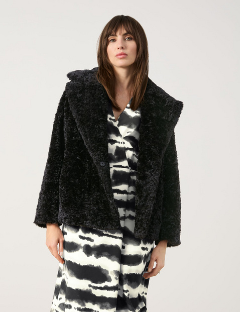 Jacke aus Teddyfell