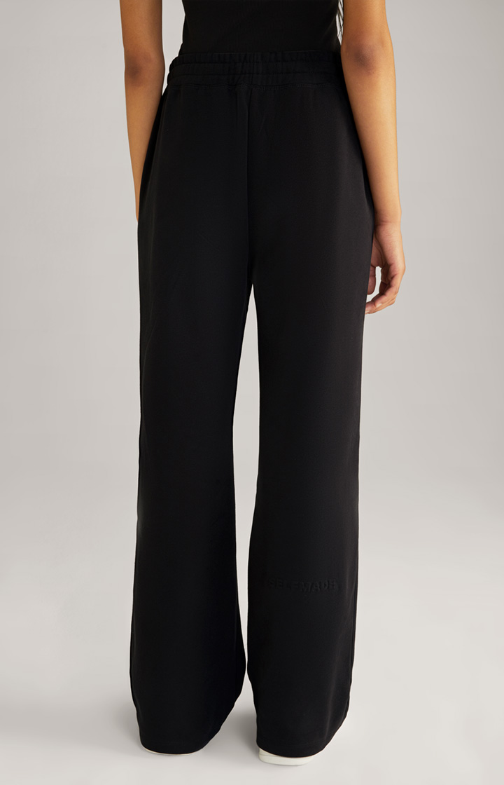 Unisex-Baumwoll-Joggpants in Schwarz