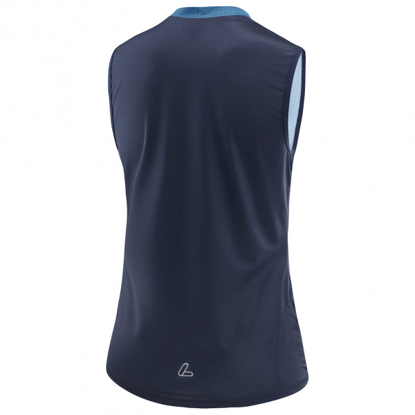 Löffler - Women's Bike Sleeveless Shirt Half Zip Cielo - Rad Singlet