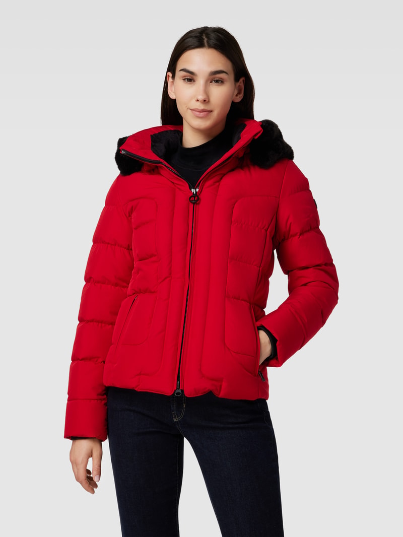 Funktionsjacke mit Zweiwege-Reißverschluss Modell 'Belvitesse' in rot