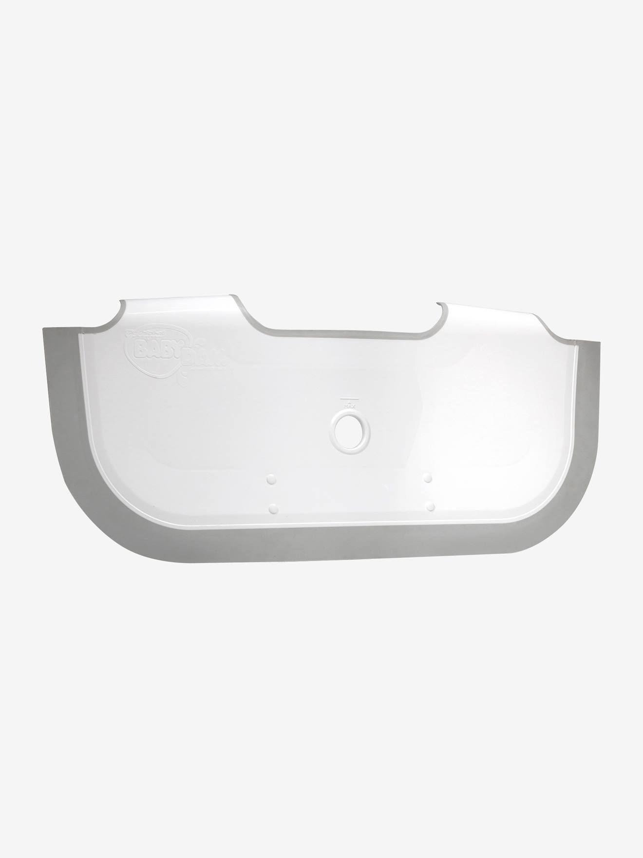 Réducteur de baignoire 0+ BABYDAM gris/blanc