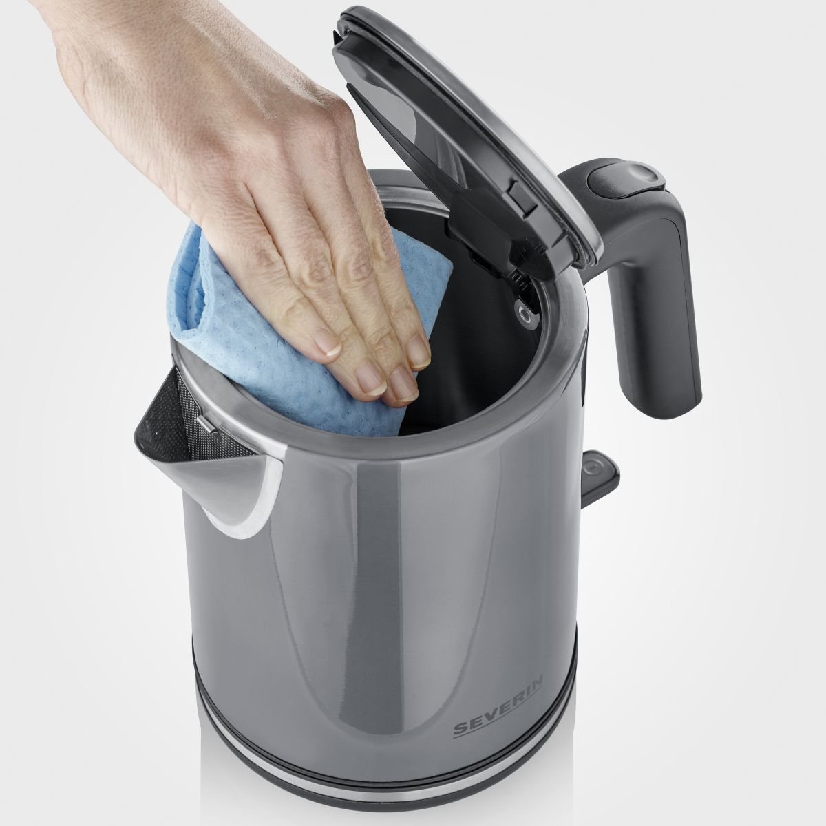 Severin Wasserkocher Stone Grey 1L