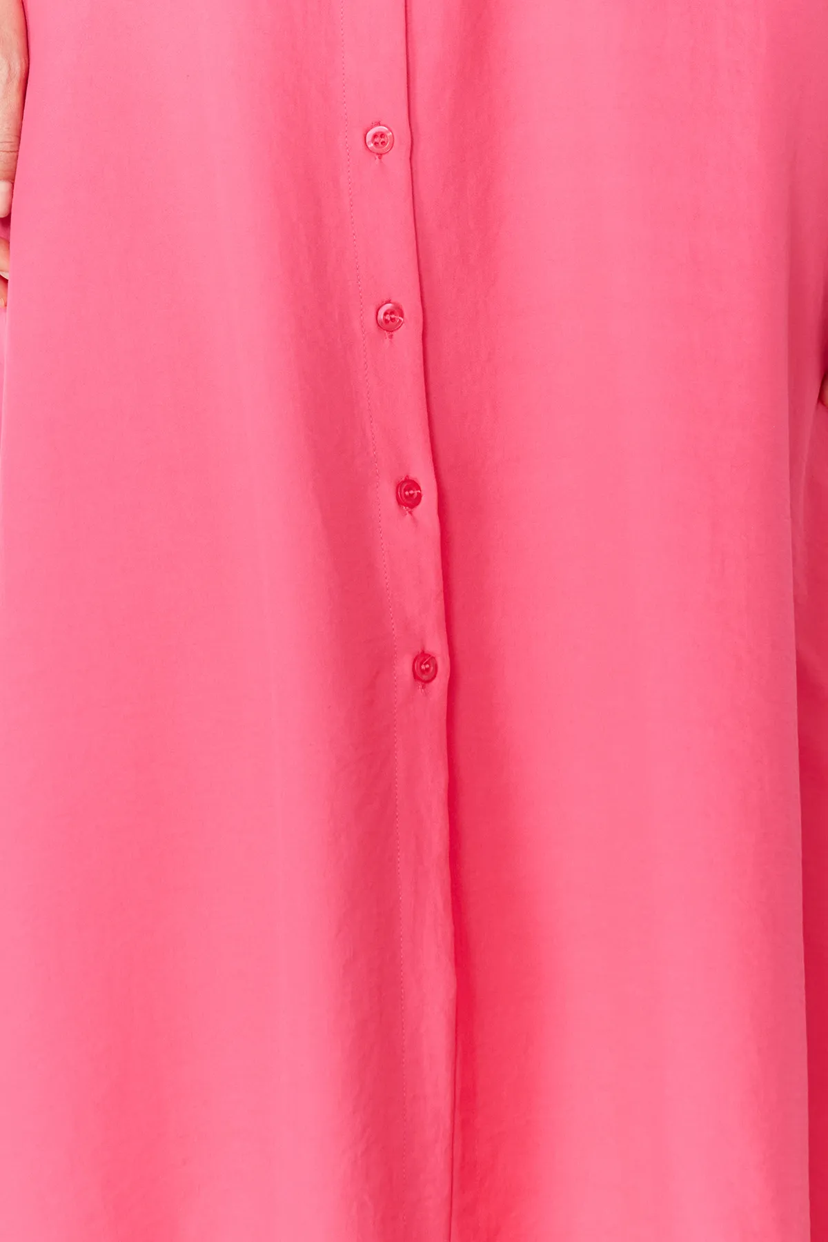 Trendyol Collection  Rosa gewebtes Maxikleid TWOSS23EL01628