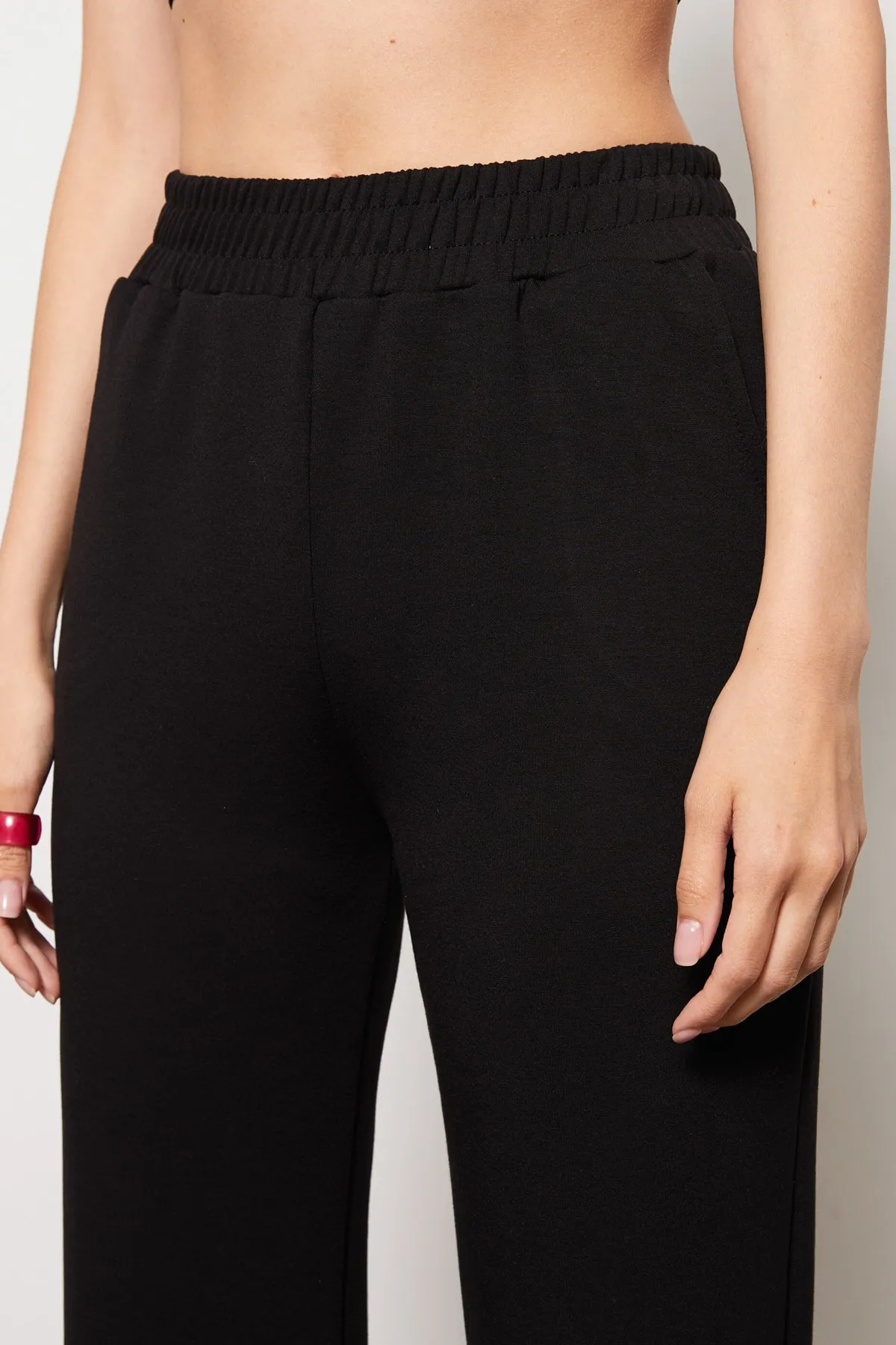 LC Waikiki  Jogginghose - Schwarz - Wide Leg