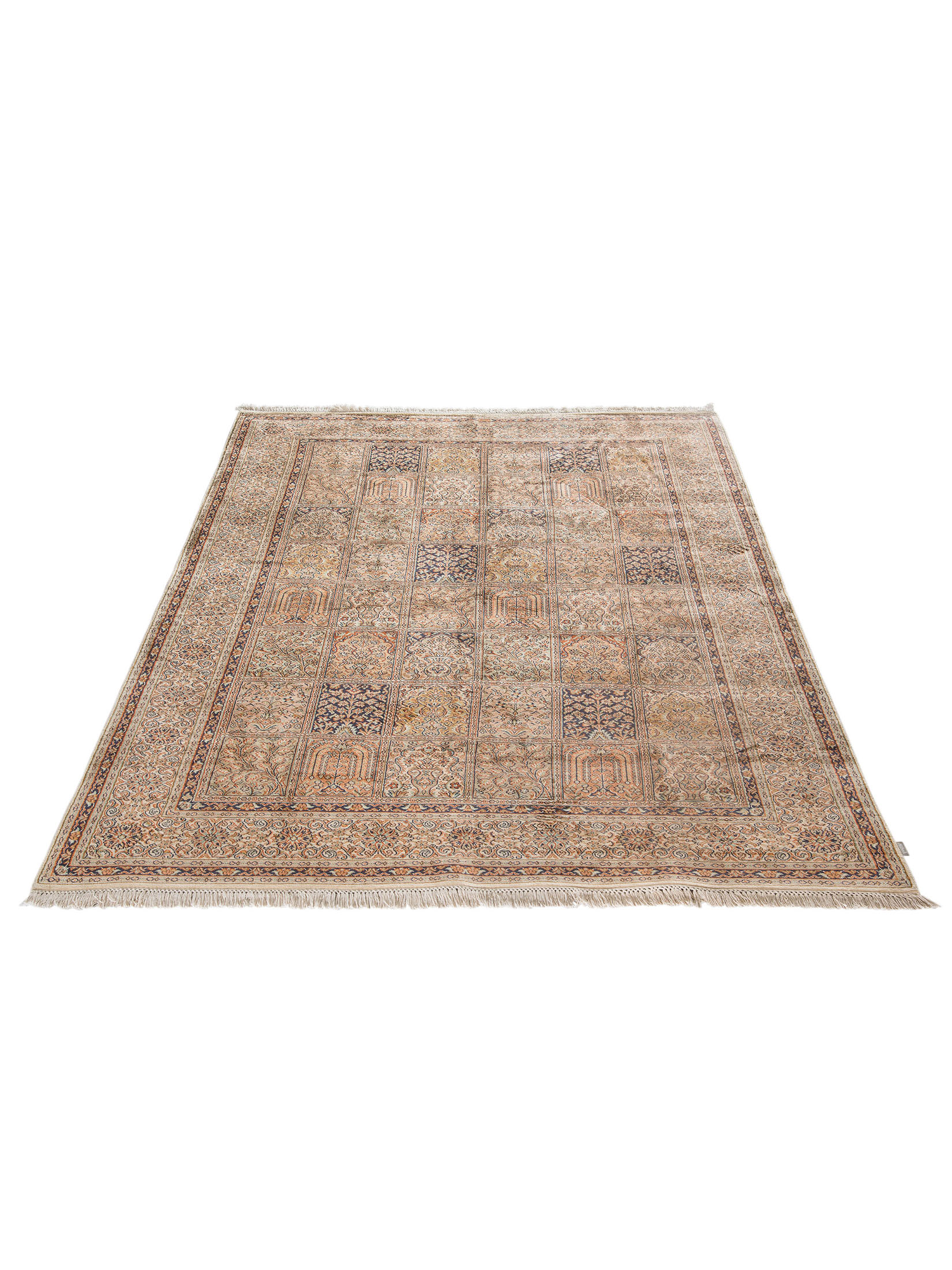 Kaschmir Seide 18/18 ca. 169 x 239 cm, Unikat / Einzelstück