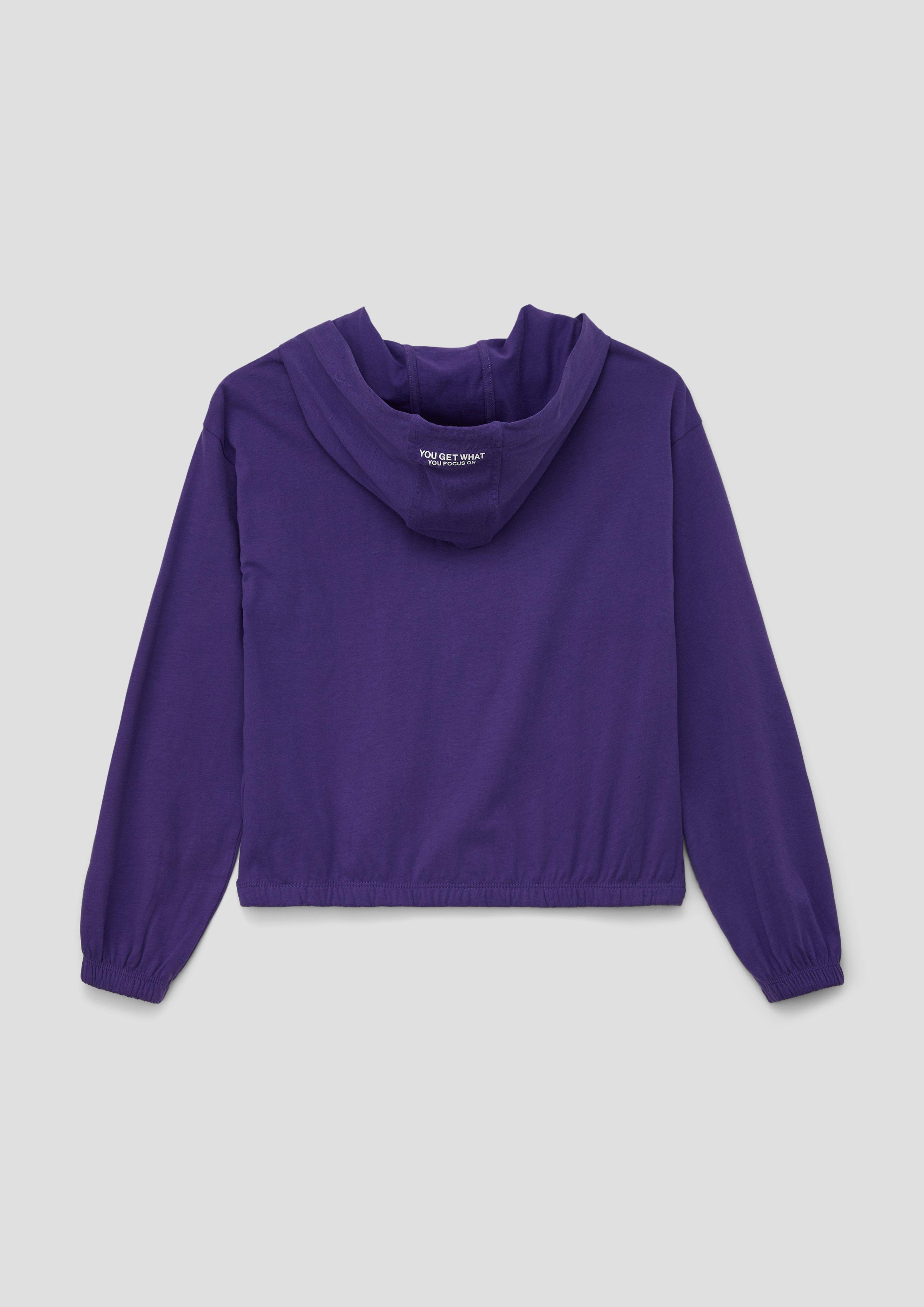 Longsleeve mit Kapuze  2133793-4838