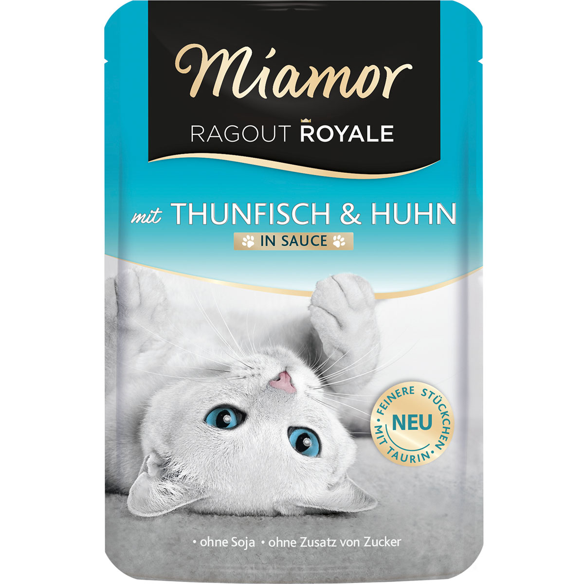 Miamor Ragout Royale in Sauce Thunfisch und Huhn bei ZooRoyal