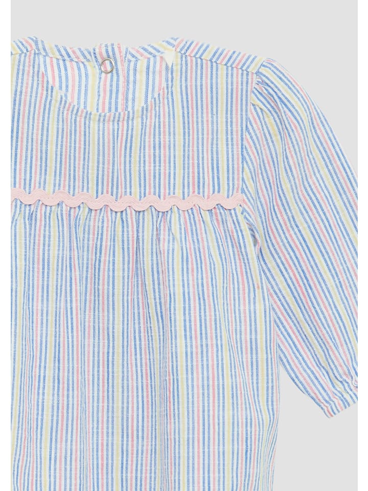 s.Oliver Bluse langarm in Blau-mehrfarbig günstig kaufen