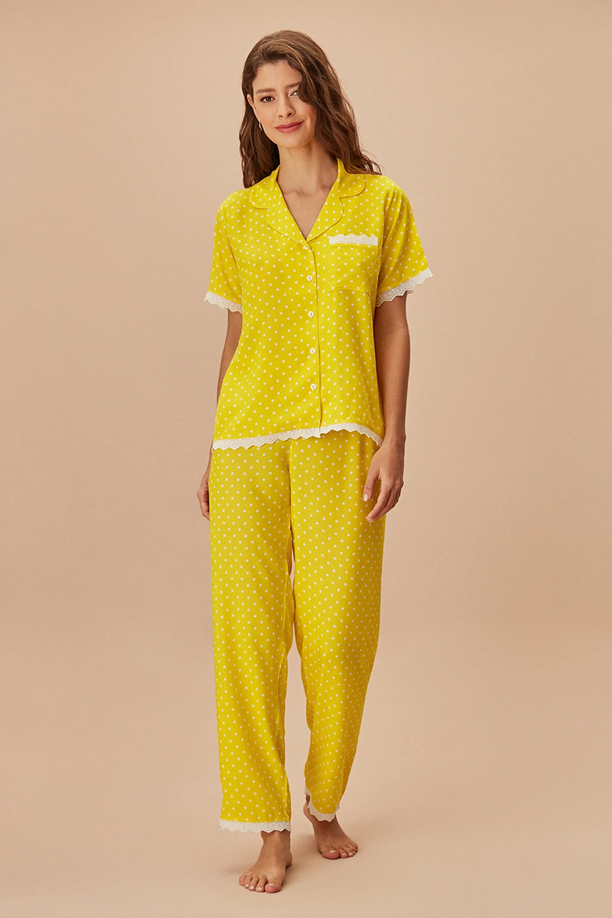 SUWEN  Sonniges maskulines Pyjama-Set