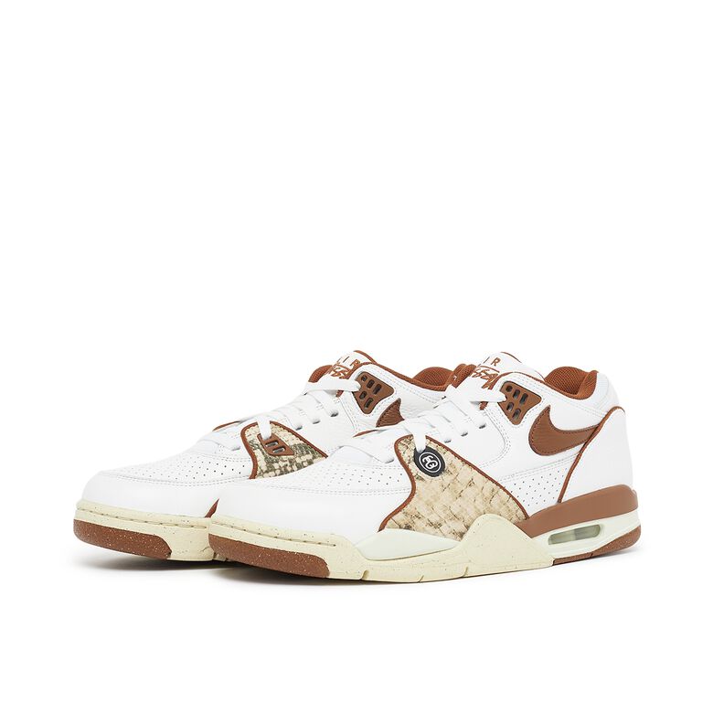 NIKE x Stüssy Wmns Air Flight 89 Pack white/pecan-fossil